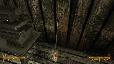 I finally found a good shovel but I can't pick it up, I'm not worthy.